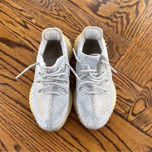 Yeezy Athletic Shoes in Gray and Cream